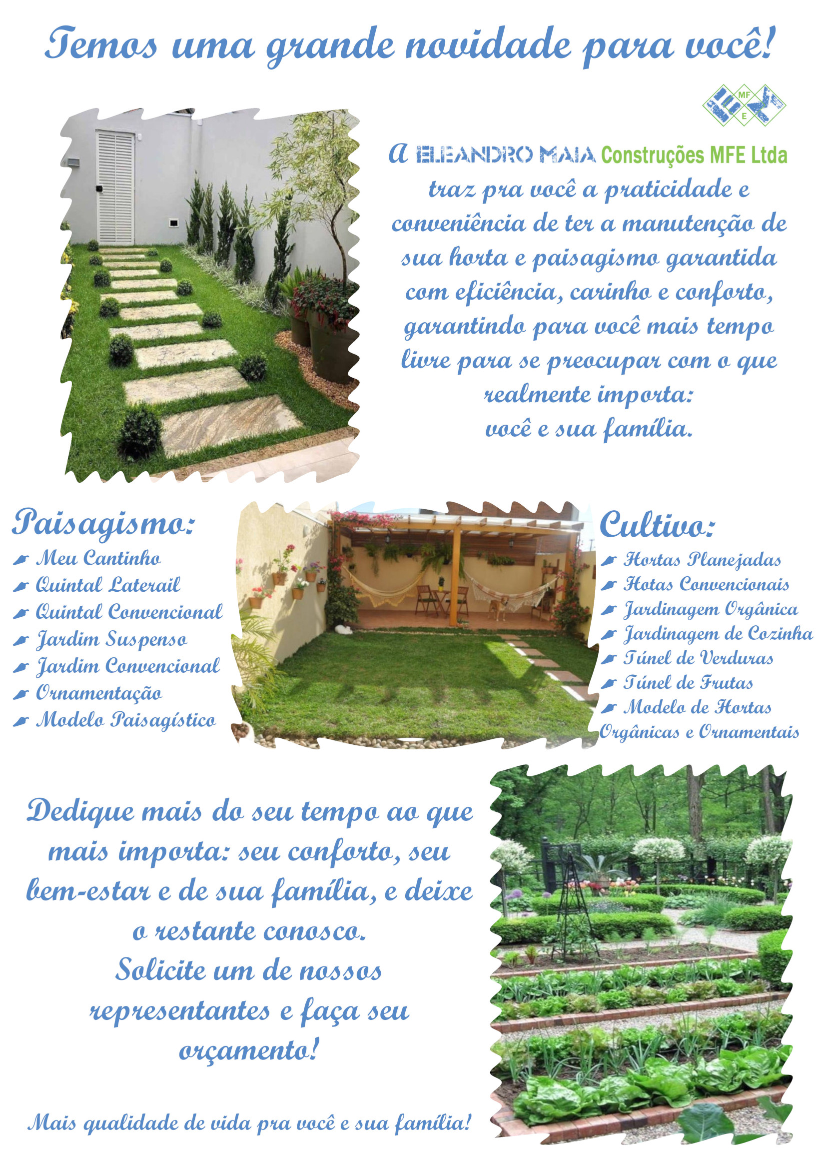 EM MFE - Jardinagem e Paisagismo